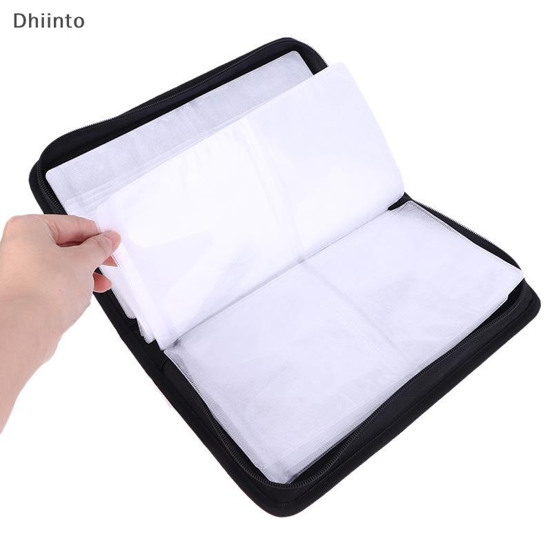 [Dhiint] Portable Zipper Oxford Cloth DVD CD Holder 80pcs Capacity Storage Bag Wallet Album Case