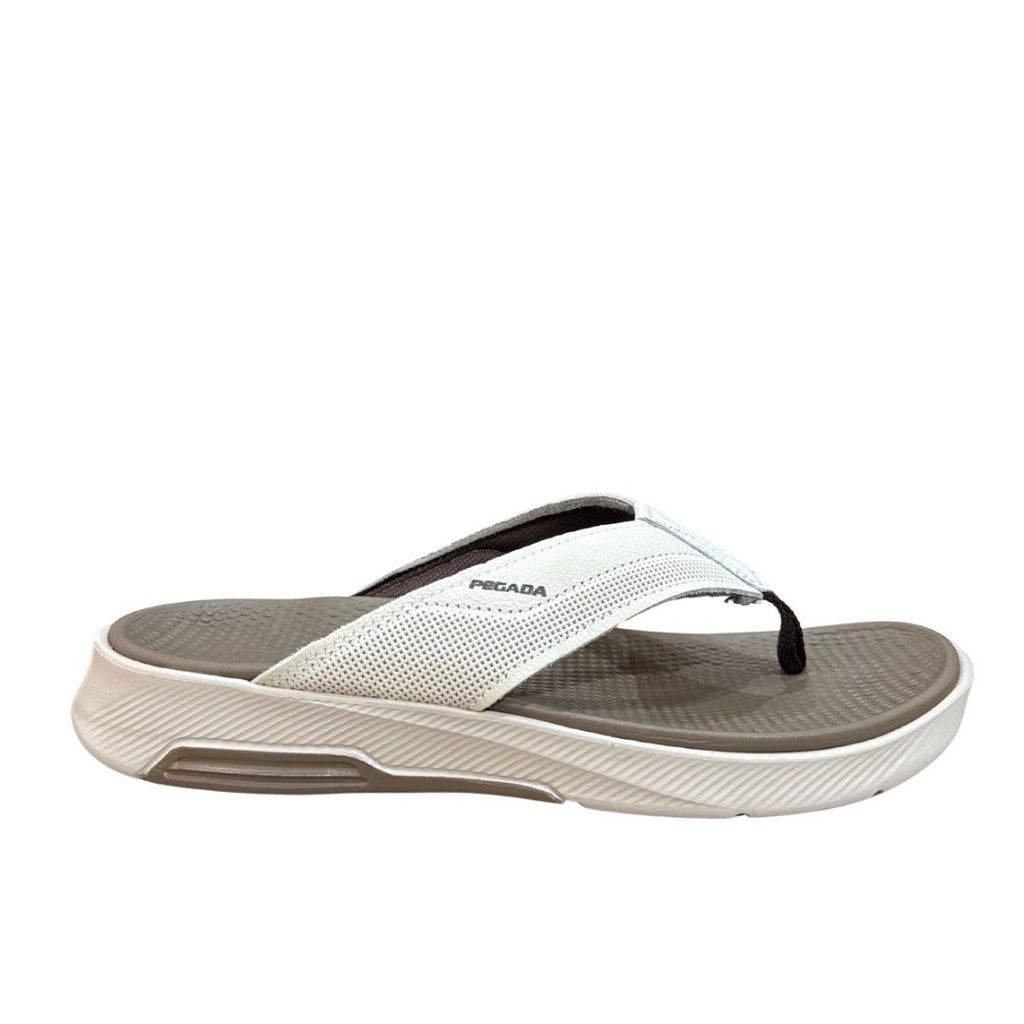 Chinelo Pegada 134701 Couro Solado Eva Conforto Absoluto Nat