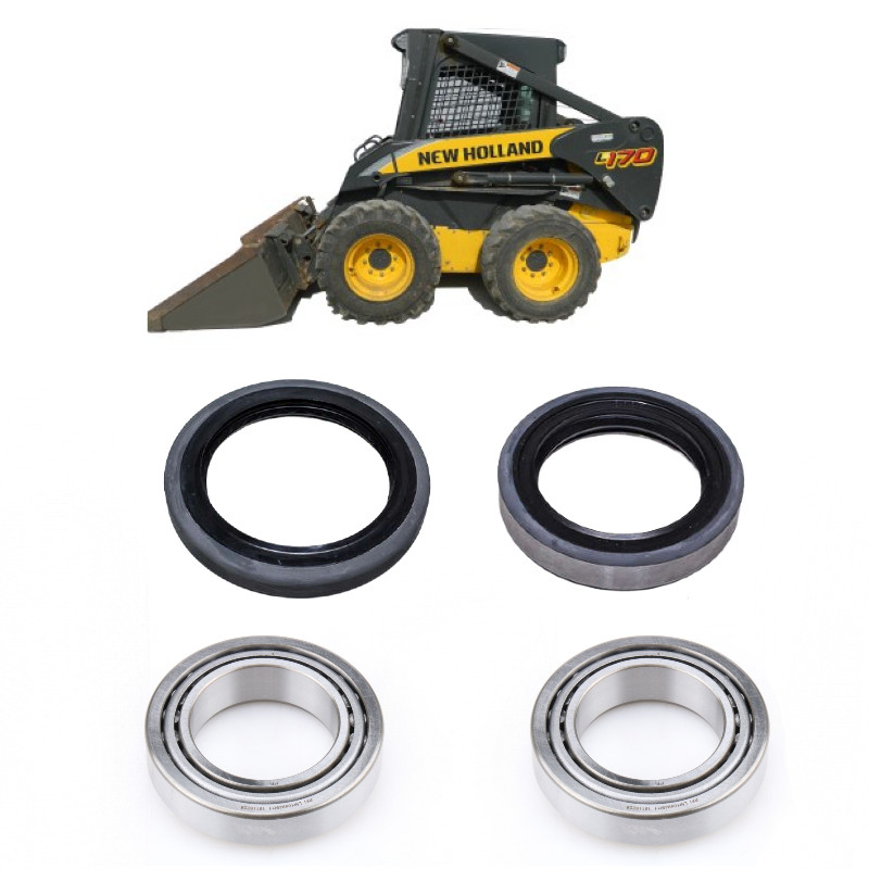 Rolamento Roda Mini Carregadeira NEW HOLLAND L160, L170, LX565 kit