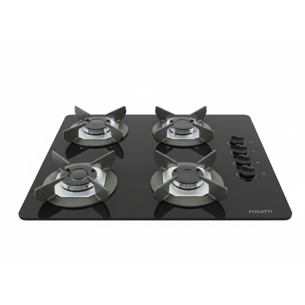 Cooktop Fogatti Safe Ferro Fundido 4 Bocas A Gas Preto Bivolt em Oferta na Shopee