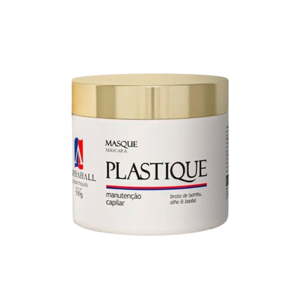 Máscara Plastique 500g - Alphahall Cosméticos em Oferta na Shopee