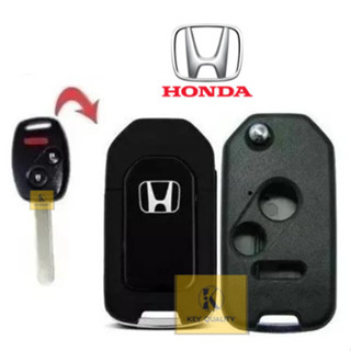 CHAVE CANIVETE ADAPTAÇÃO HONDA NEW CIVIC/CITY/CRV - 2 BOTÕES C/ PÂNICO em Oferta na Shopee