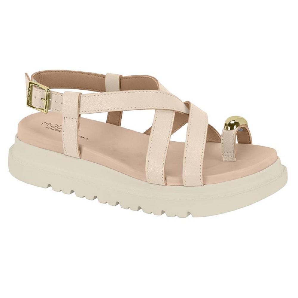 SANDALIA MODARE FLATFORM TIRAS REF 7200.107.21736 FEMININO em Oferta na Shopee