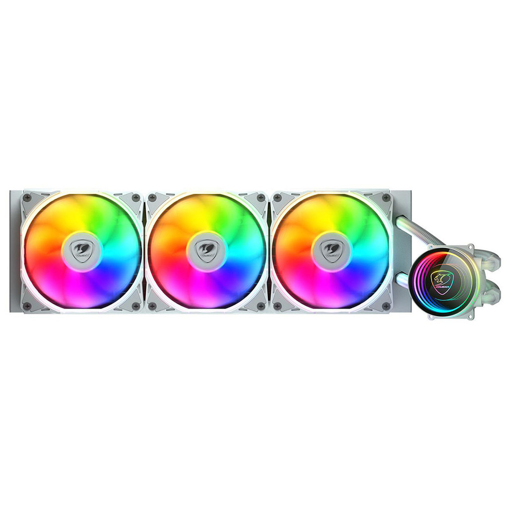 WATER COOLER COUGAR POSEIDON ELITE ARGB 360 AMD/INTEL BRANCO CGR-PSDELRGB-W-360