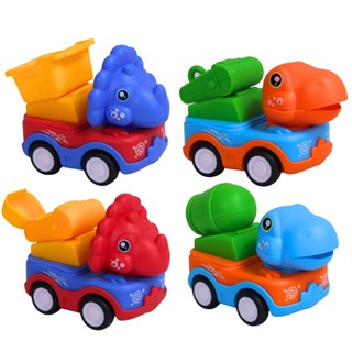 Brinquedo Carrinho Miniatura Dinossauro Pressiona e Anda Sortidos - Castela em Oferta na Shopee