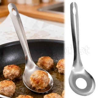 Colher De Almôndegas De Aço Inoxidável-Molde De Croquetes-Processador De Alimentos-Manual Para Fazer Bolas De Peixe Boli