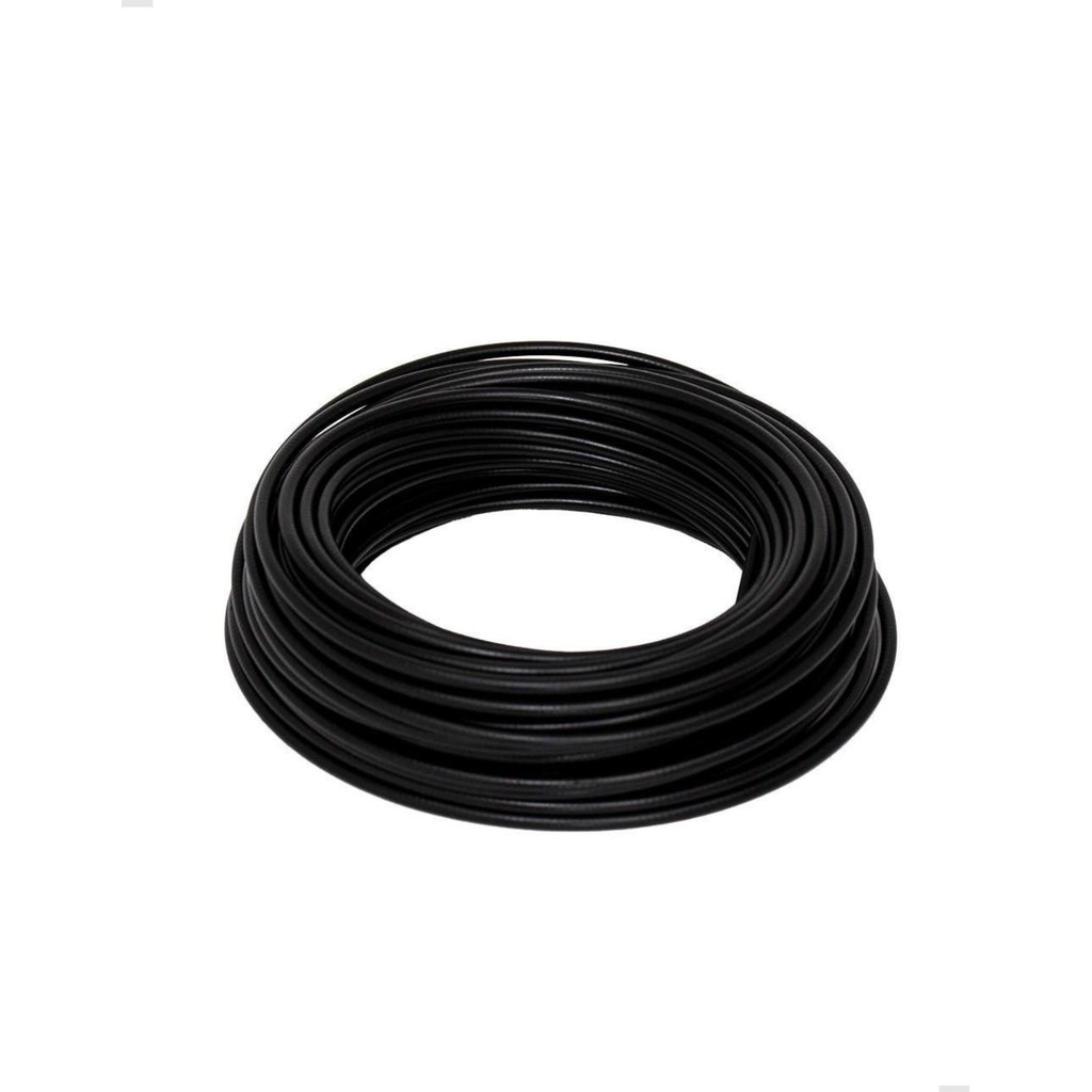 Conduite Espiral Com Teflon de Freio e Marcha Bike Rolo 20 Metros Preto