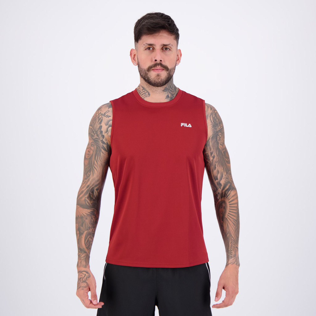 Regata Fila Myler Vinho em Oferta na Shopee