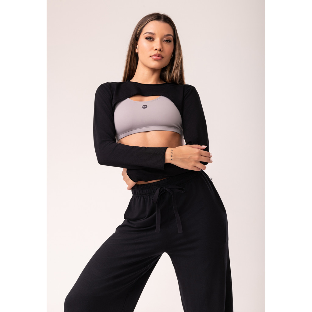 CROPPED BOLERO FITNESS MOLETINHO OASIS DLK