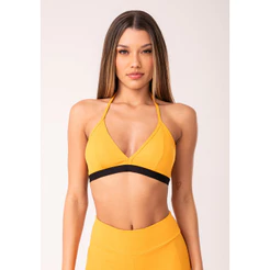 TOP FITNESS FEMININO COM BOJO E ALÇAS FINAS OASIS DLK