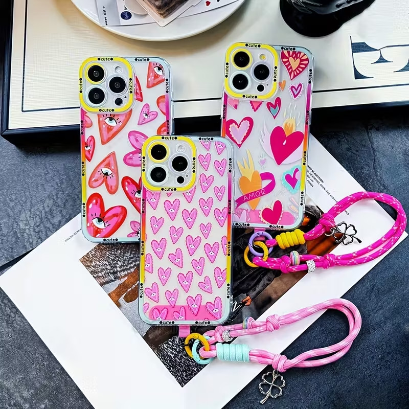 Capinha Capa Material transparente TPU Padrão vegetal Motorola Moto G04 G7 G15 G