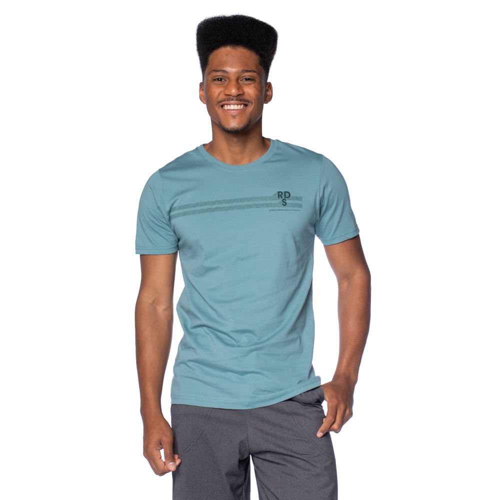 Camiseta Masculina Radical Style Estampa Listras Verde em Oferta na Shopee