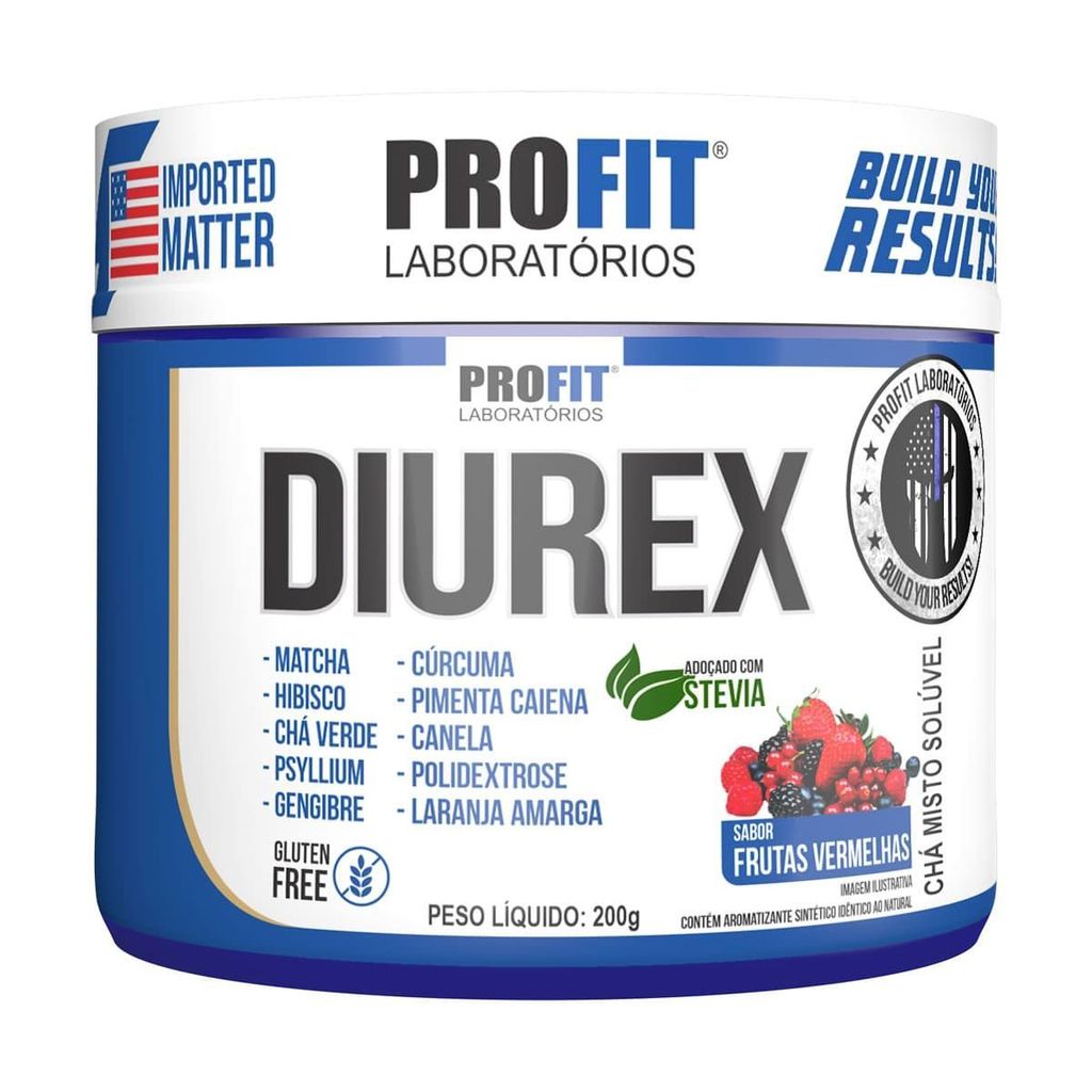 Diurex - 200g Frutas Vermelhas - Profit Laboratórios em Oferta na Shopee