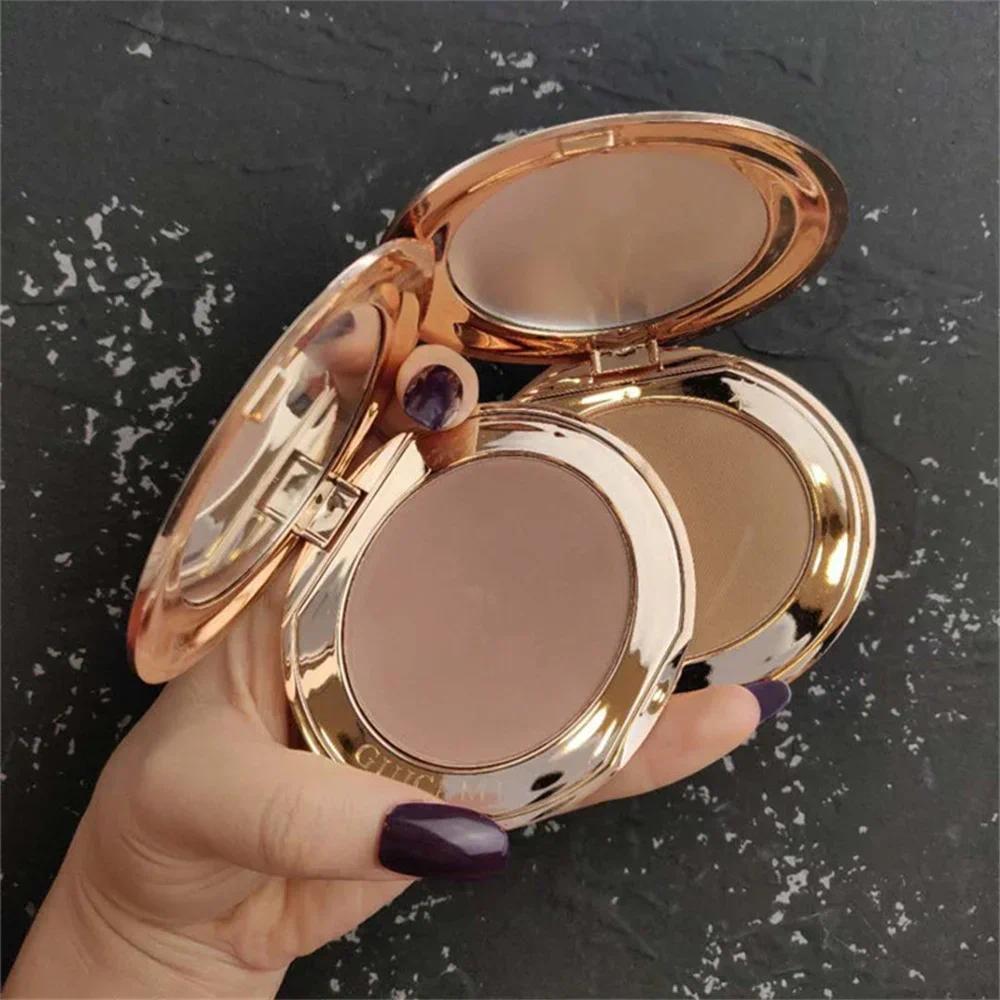 Corretivo Facial Contorno Paleta Sombra Em Pó Maquiagem Bronzer Tridimensional Nariz Reparação Cosméticos