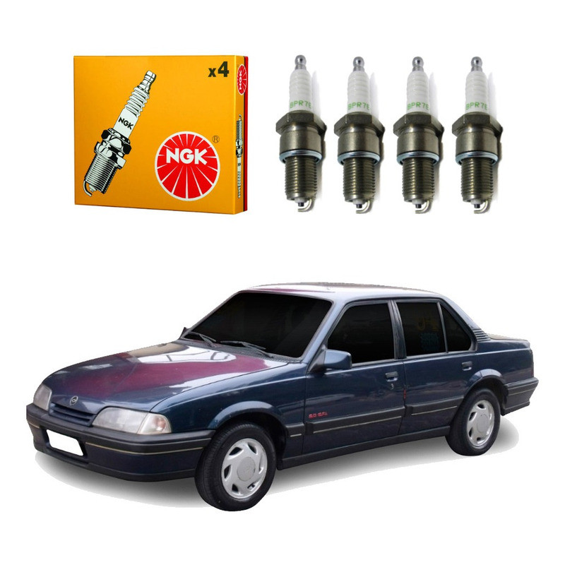 Jogo Velas Ngk Monza Álcool 2.0 1992 A 1997 em Oferta na Shopee
