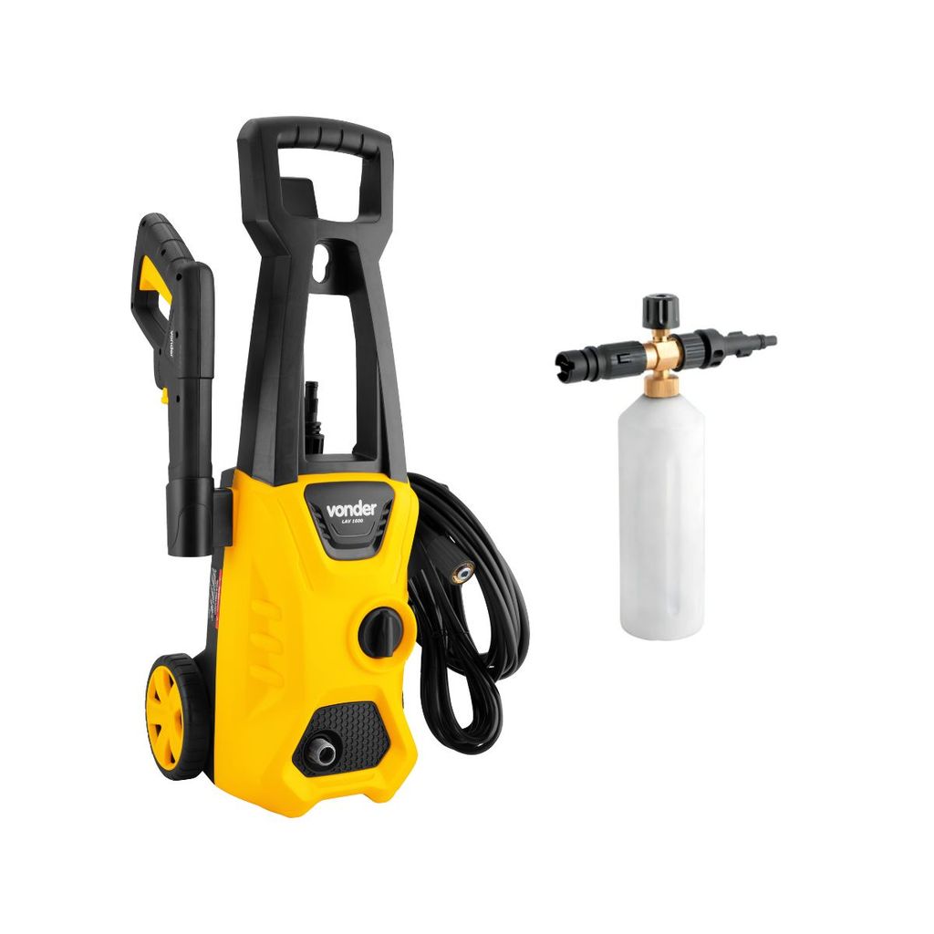 Lavadora de alta pressão LAV1600+ Snowfoam 750ml VONDER em Oferta na Shopee
