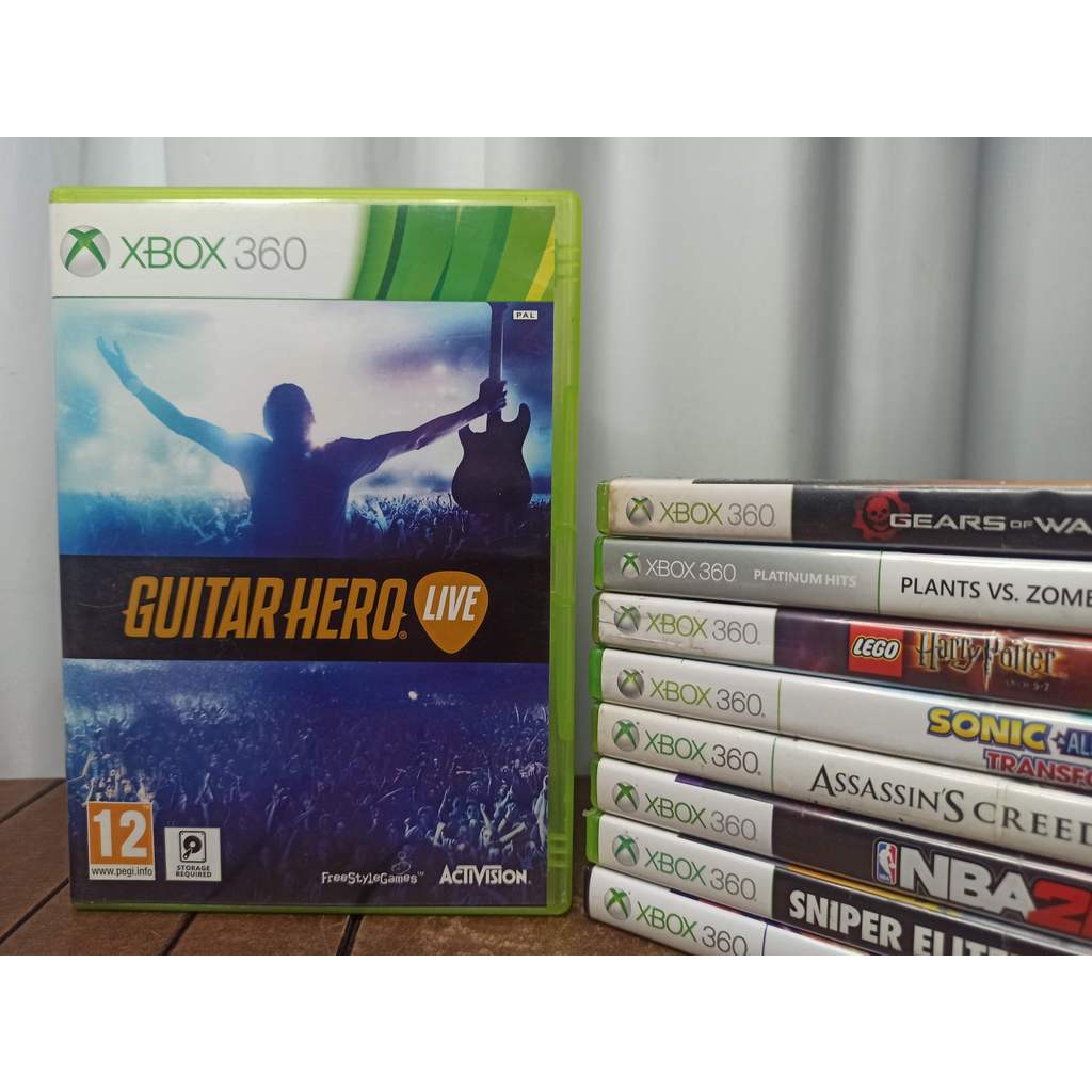 Jogo Guitar Hero Live Original Xbox 360 - Mídia Física (PAL)