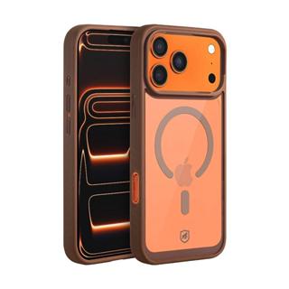 Capa case capinha para iPhone 17 Pro Max - Magsafe Wave Transparente - Desert - Gshield em Oferta na Shopee