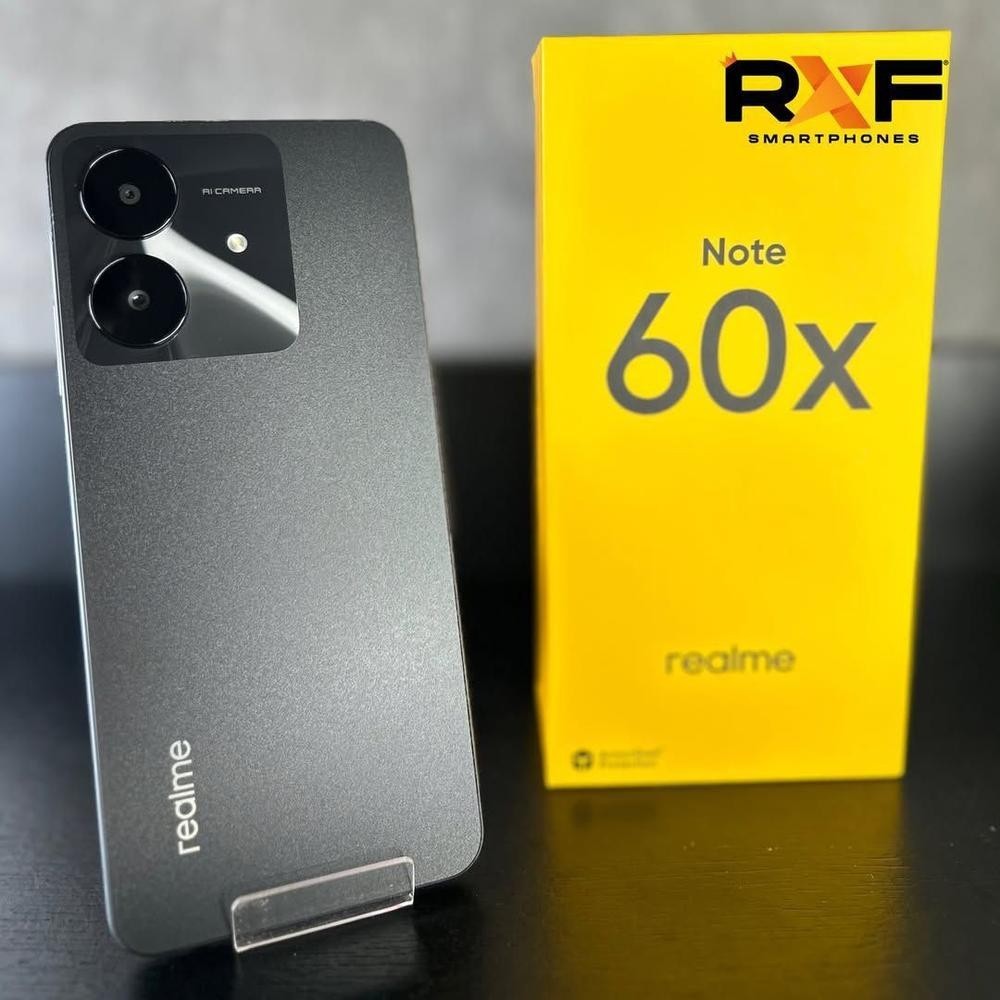 Smartphone Realme Note 60 X 128GB  64GB 4GB até 12GB Tela 6.74 90Hz IP54 Dual Chip Desbloqueio Facial Expansível até 2TB - detalhe