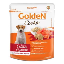 Biscoito Premier Golden Cookie Cão Porte Pequeno Salmão 350g