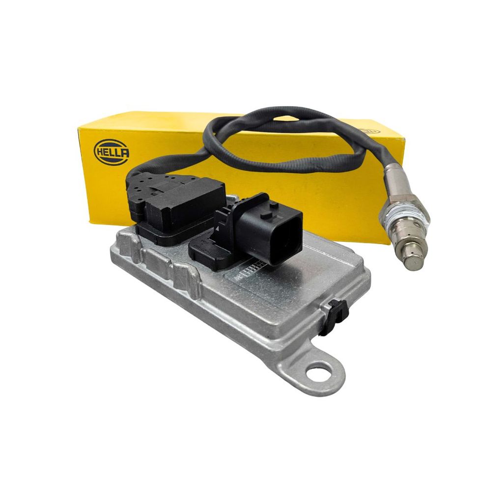 Sensor Nox Arla 32 Para Caminhão Ford Cargo 2012 a 2019 Pré-Catalisador 24V 4 Pinos Hella 5WK96750C