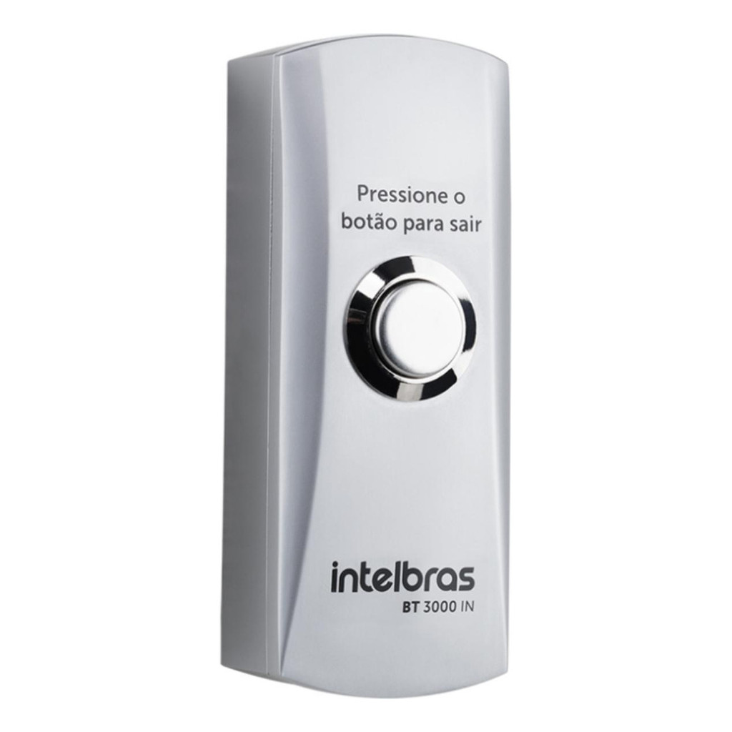 Botão De Saida Inox C/caixa Ac6904 Bt 3000 In - Intelbras