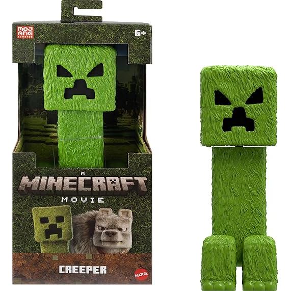 Boneco Creeper  25 cm - Minecraft Jfr65 - Mattel