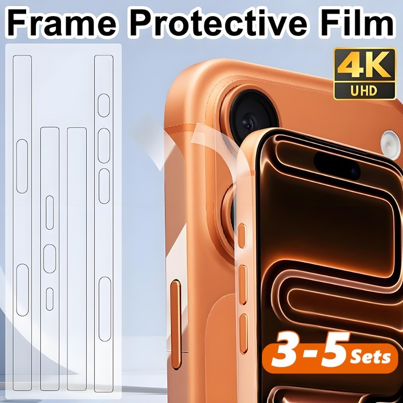 Kit 3/Kit 5 Película Lateral Hidrogel HD Para iPhone 17 16 15 14 13 12 Pro Max em Oferta na Shopee