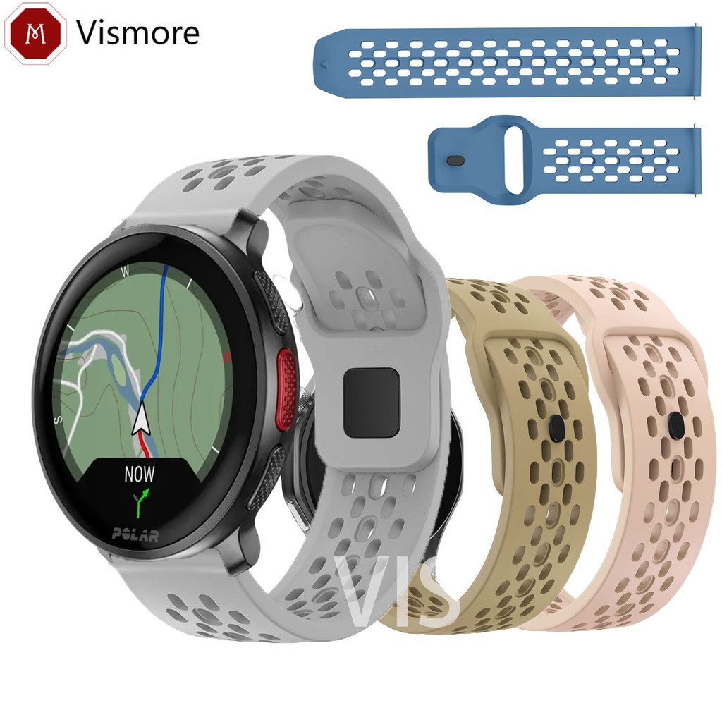 Adequado Para Polar Vantage/IGNITE M M2/V3 Grit X/X2 Pro Titan/Pacer/Unite Pulseira De Silicone Respirável À Prova D'águ