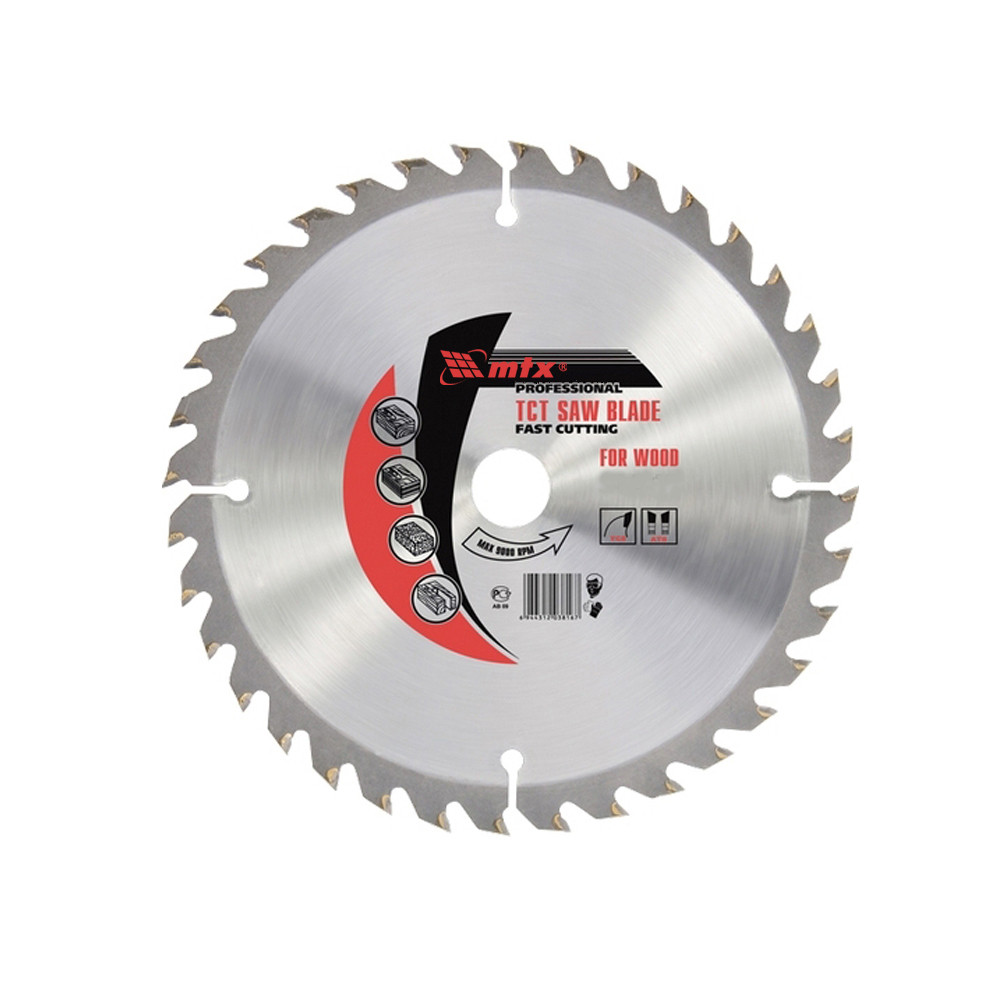 DISCO SERRA CIRCULAR PARA MADEIRA, 350MM (14POL.) X 30MM, 60 DENTES, 1PC // MTX em Oferta na Shopee