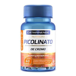 Picolinato de Cromo - 60 Comprimidos - Catarinense Nutrição em Oferta na Shopee