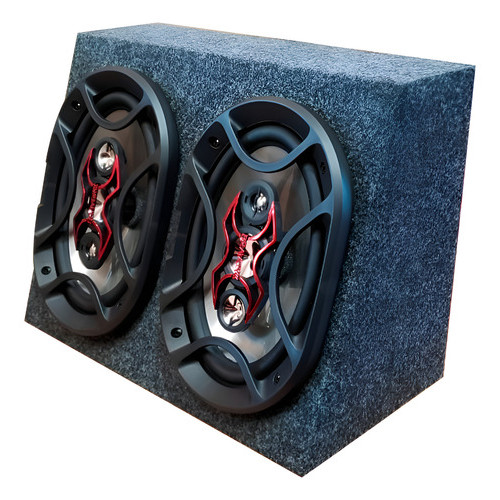 Caixa Com 2 Alto Falante Bravox 69 6x9 140w Carpete Para Carro Caminhao em Oferta na Shopee