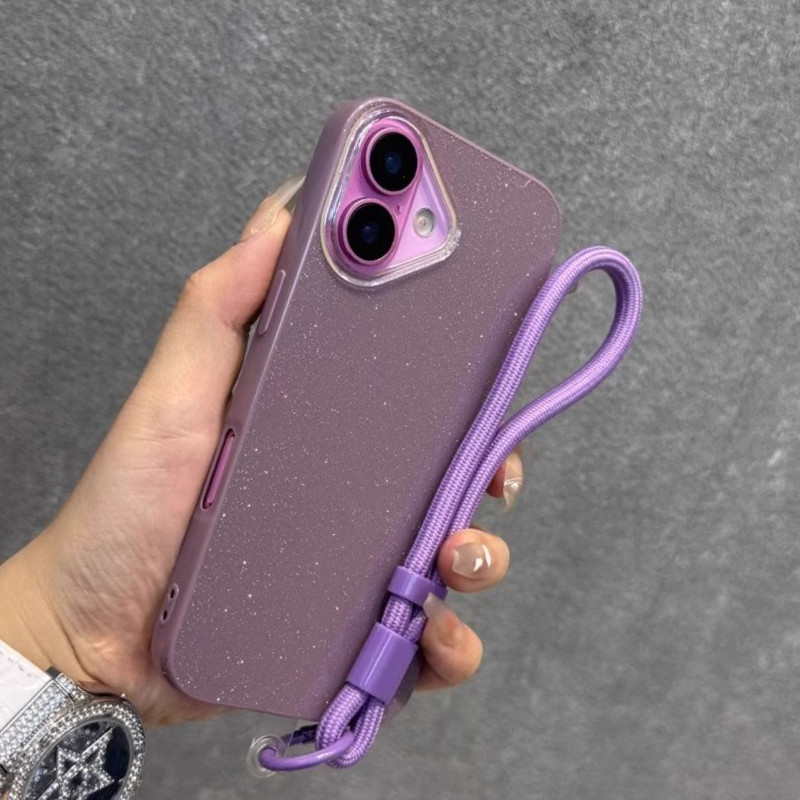 Capa De Telefone Brilhante Com Cordão Para Moto G86 G84 G75 G60 G56 G54 G53 G45 G35 G34 G30 G24 G23 G22 G20 G15 G14 G13