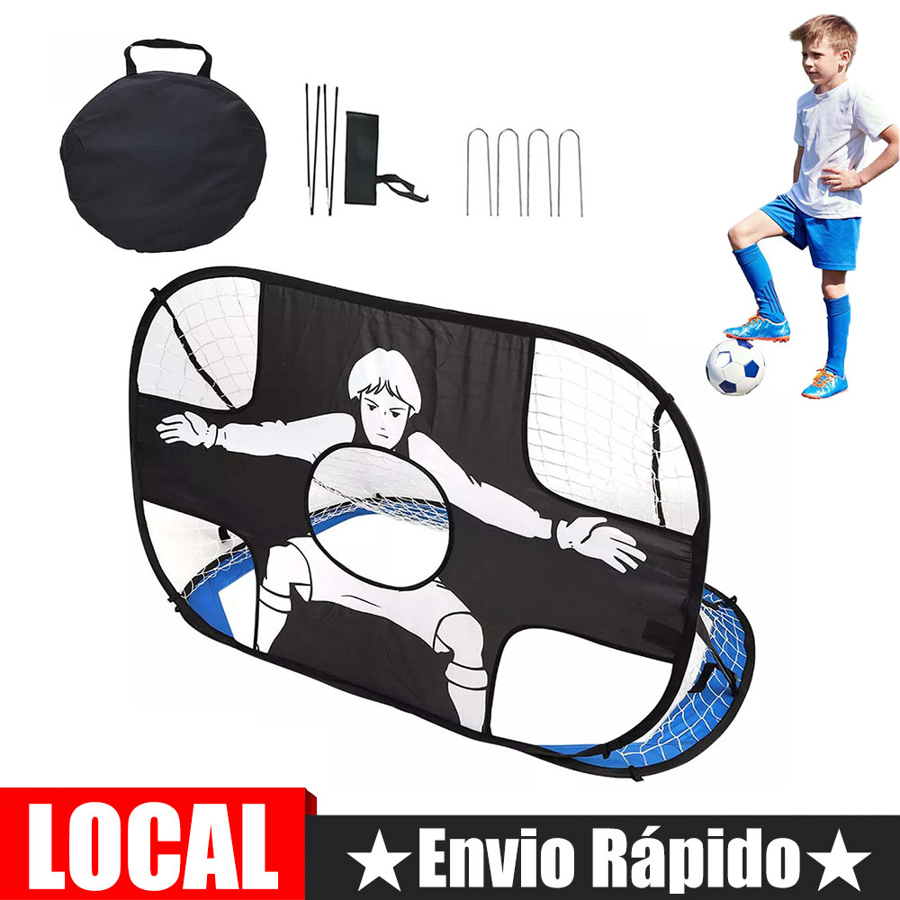 Rede de futebol Baliza de futebol para treino infantil Dimensões: 120 × 80 × 80 cm