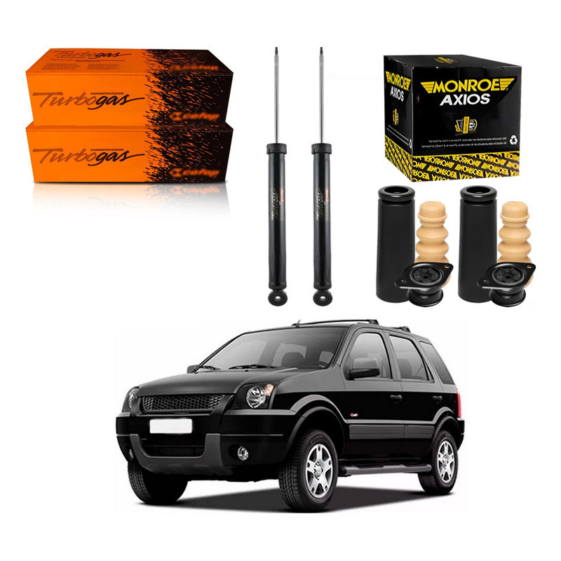 Kit Amortecedor Traseiro´ Ecosport 1.6 2.0 2003 A 2007