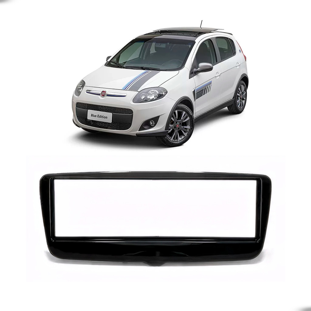 Moldura Painel  Grand Siena 2013 - 2021 1 Din em Oferta na Shopee