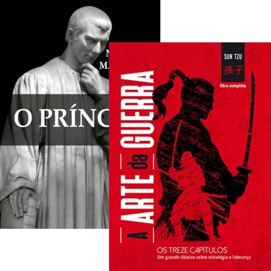 Kit 2 Livros | O Príncipe Nicolau Maquiavel +  A arte da guerra - Sun Tzu em Oferta na Shopee
