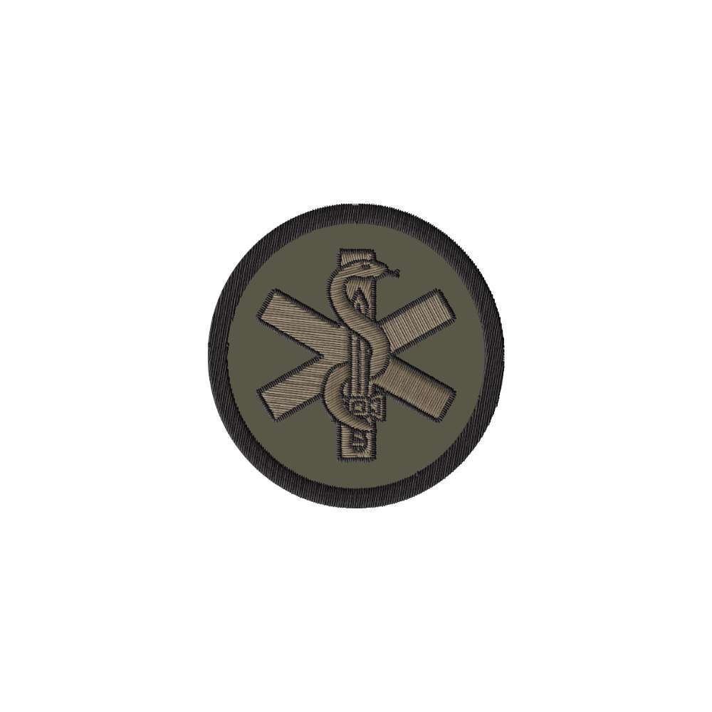 Distintivo Bordado de Gorro de Baixa Visibilidade - Saúde Operacional
