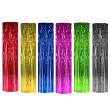 Lustre de Fitas de Rafia Metalizada Tam: 1,80m