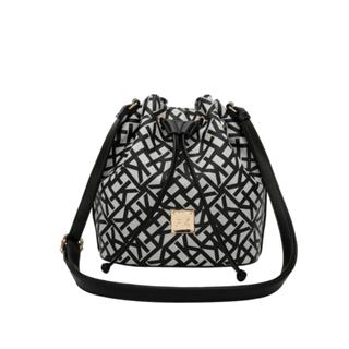 Bolsa Bucket Média Ss23 Monograma Tramado Cfk103 - Preto em Oferta na Shopee