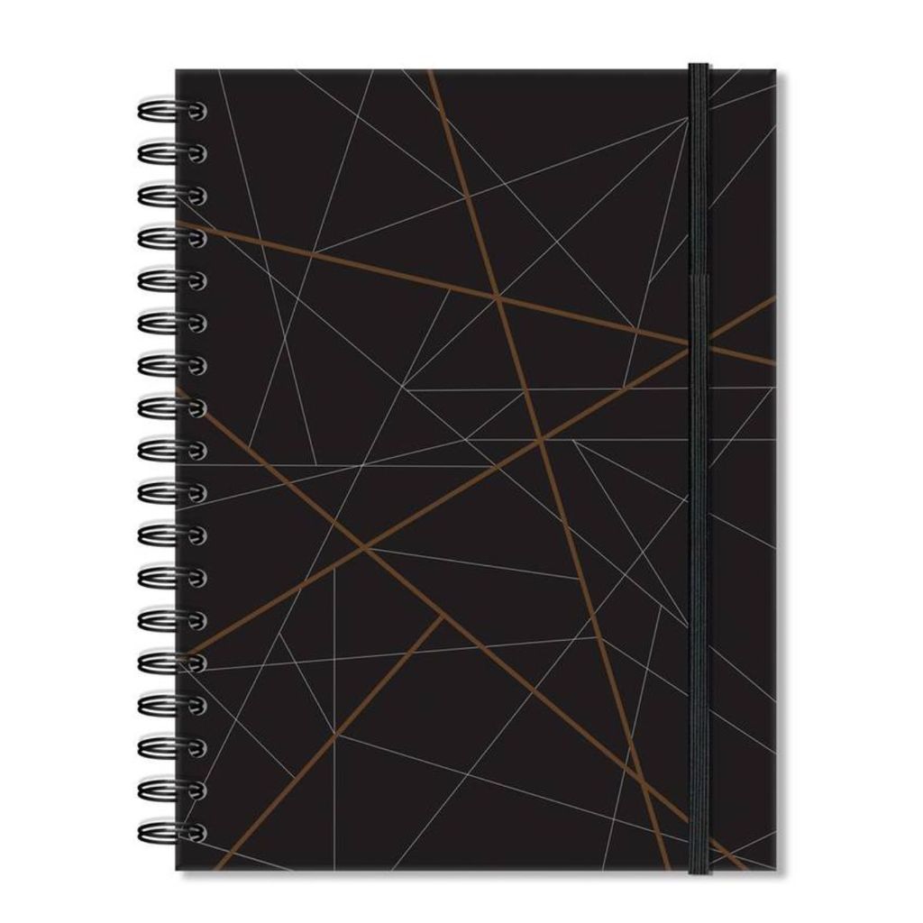 Caderno Colegial folhas removiveis Geometrico Fina Ideia