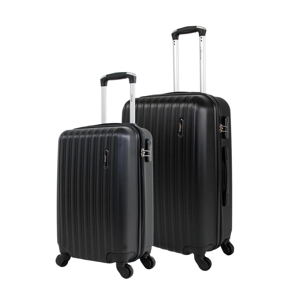 Kit de malas de viagem P/M Londres Swiss Move Preta em Oferta na Shopee