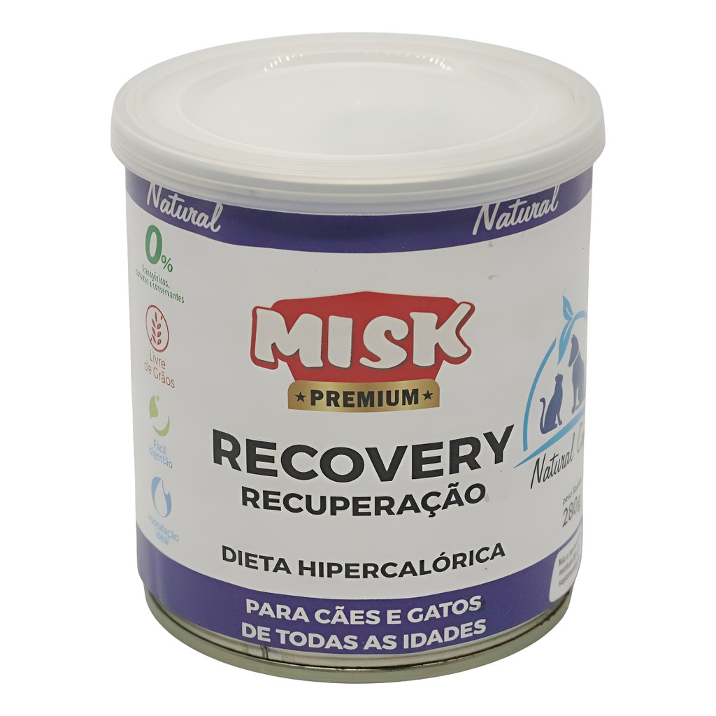 Ração Úmida Misk Recovery Cães E Gatos Recuperação 280g em Oferta na Shopee