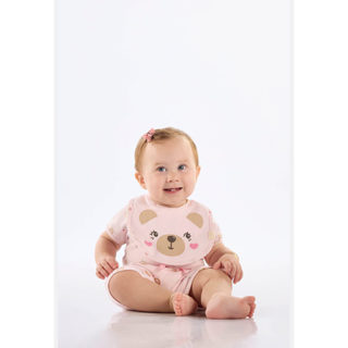 Babador Unissex Bebê Forro Plástico Up Baby em Oferta na Shopee