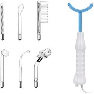 Elitzia ETSC640B, aparelho de tratamento facial de alta frequência para tonificação da pele, com 7 tubos de eletrodos, c