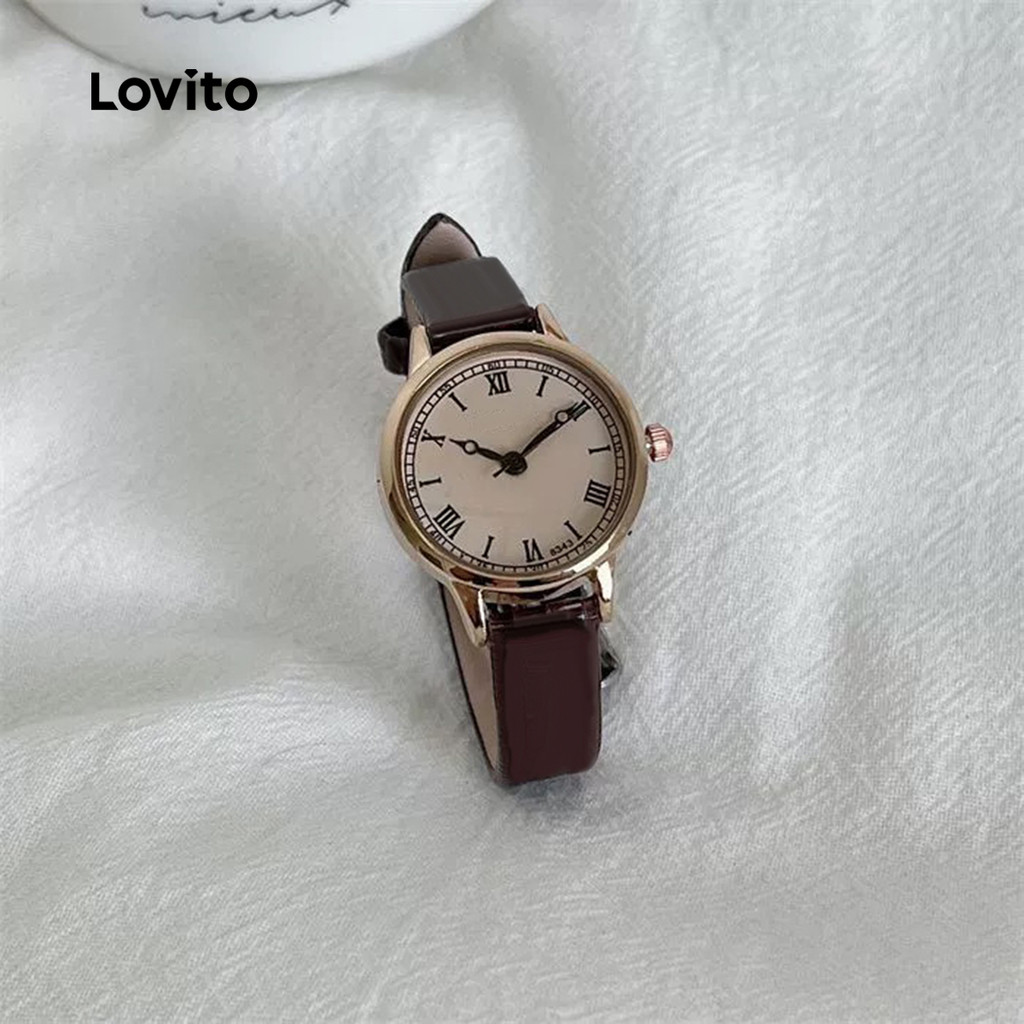 Lovito Relógio de Quartzo Simples LCS28A37 em Oferta na Shopee