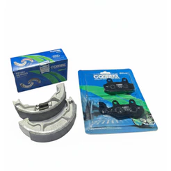 KIT PASTILHA + LONA FREIO CBX250 TWISTER CB300 COBREQ