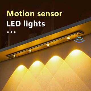 3 Cores 20/40/50/60/80cm Regulável Led Luminária USB Recarregável Lâmpada Sensor De Movim…