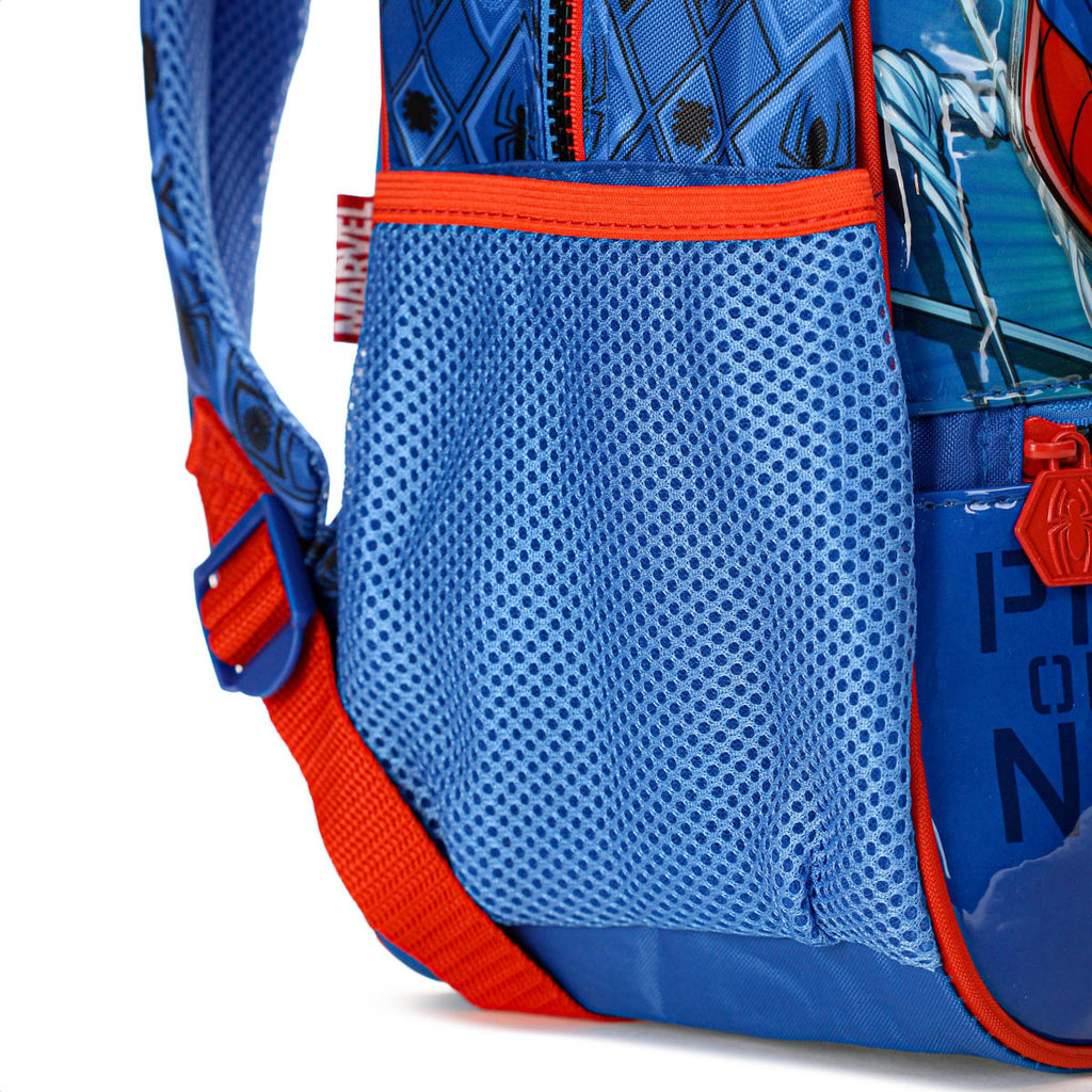 Detalhes do Mochila Escolar Xeryus 16 Spider Man 14932 Azul - Infantil