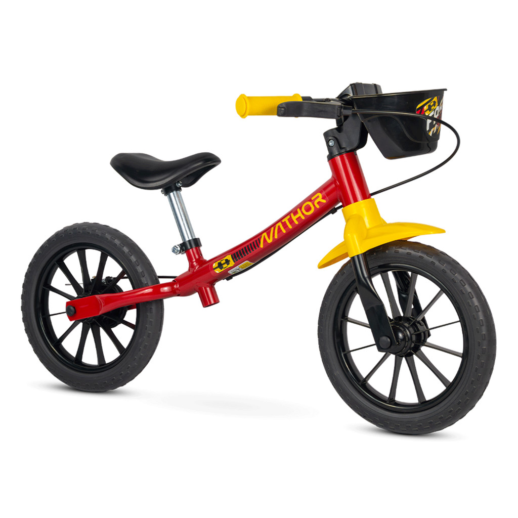 Bicicleta Nathor Balance Bike Equilíbrio Fast Aro 12